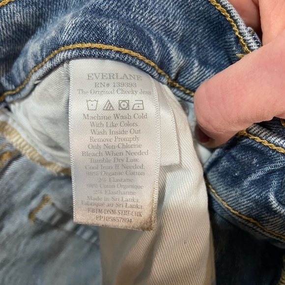 Everlane‎ Original Cheeky Jeans sz 28 - Picture 8 of 8
